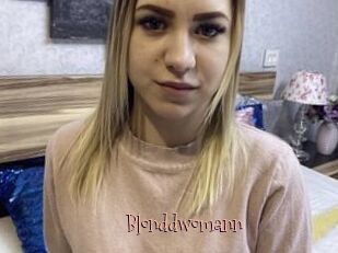 Blonddwomann