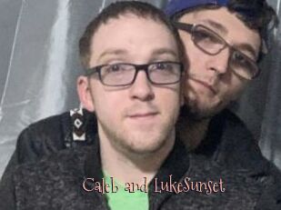 Caleb_and_LukeSunset