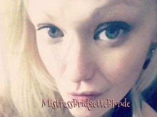 MistressBridgetteBlonde